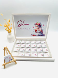 Schokobox personalisiert Mädchen Mevlüt Mevlid Babyparty