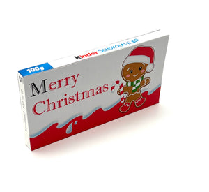 Merry Christmas Weihnachten Lebkuchenmännchen Sticker Set Kinderschokolade