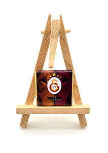 Galatasaray Schokobox personalisierte Schokolade Gastgeschenk Fußball 5 Sterne Sampiyon