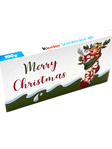 Merry Christmas Weihnachten Nikolaussocke Sticker Set Kinderschokolade