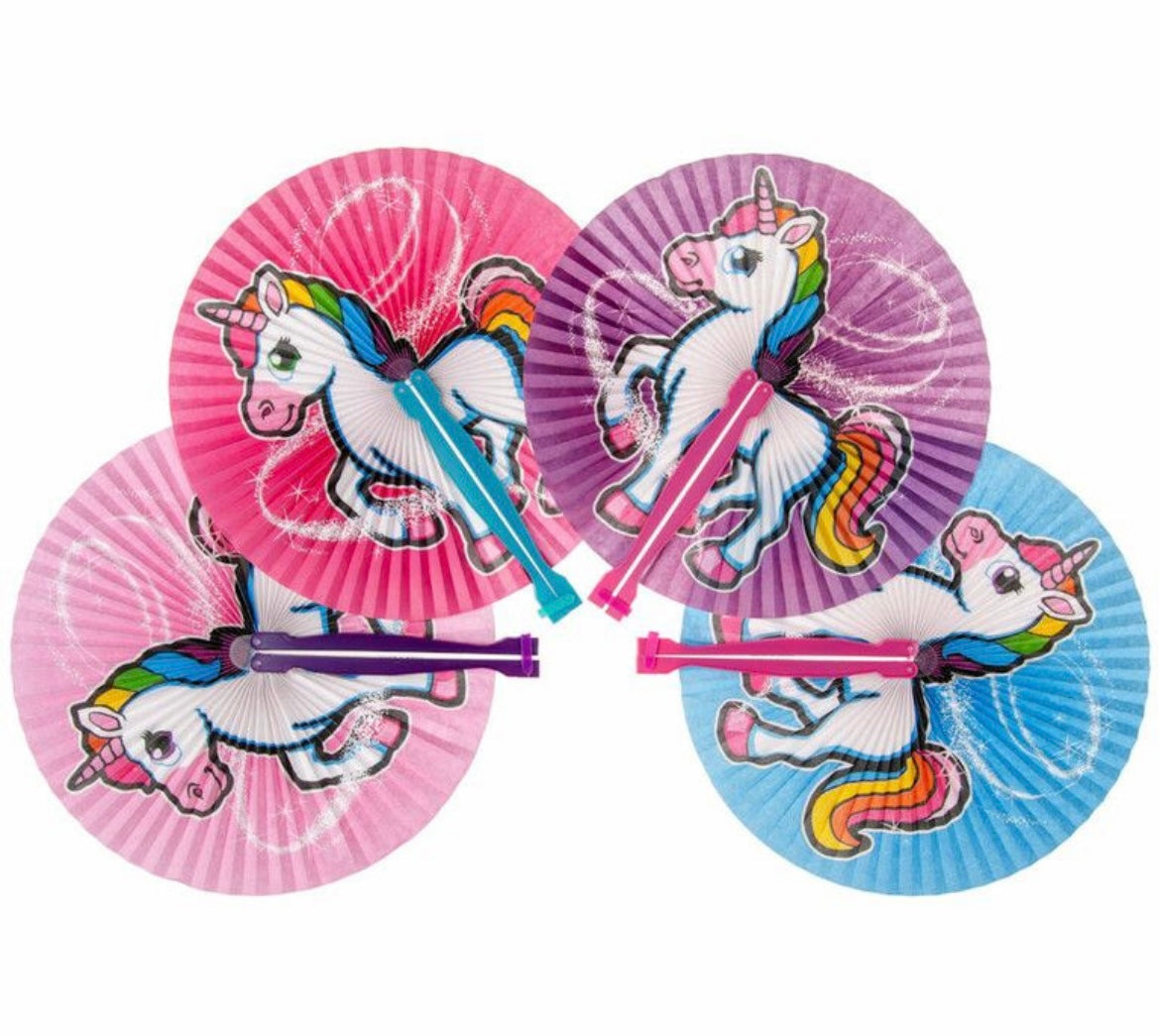 Einhorn Fächer