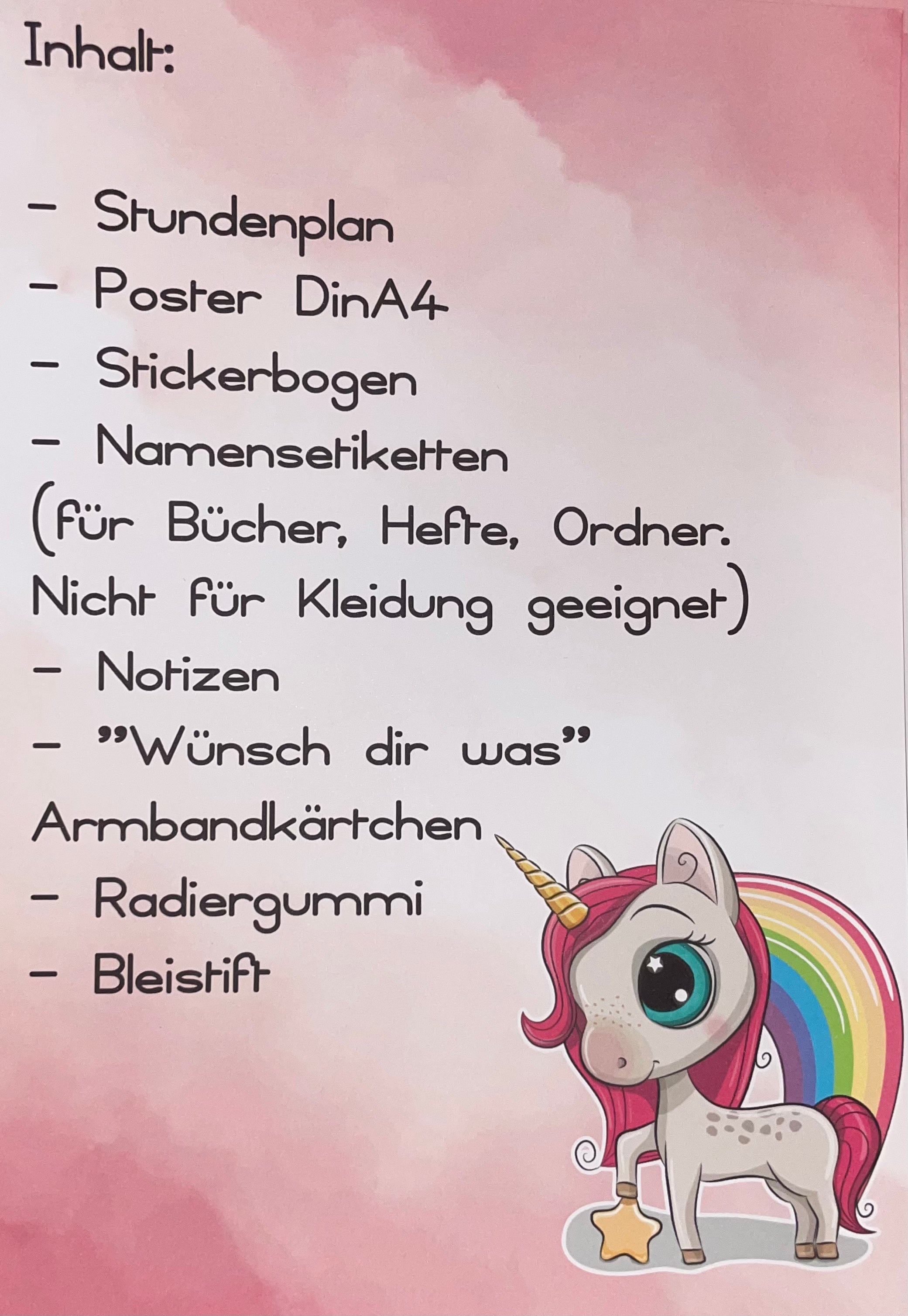 Einschulung Set
