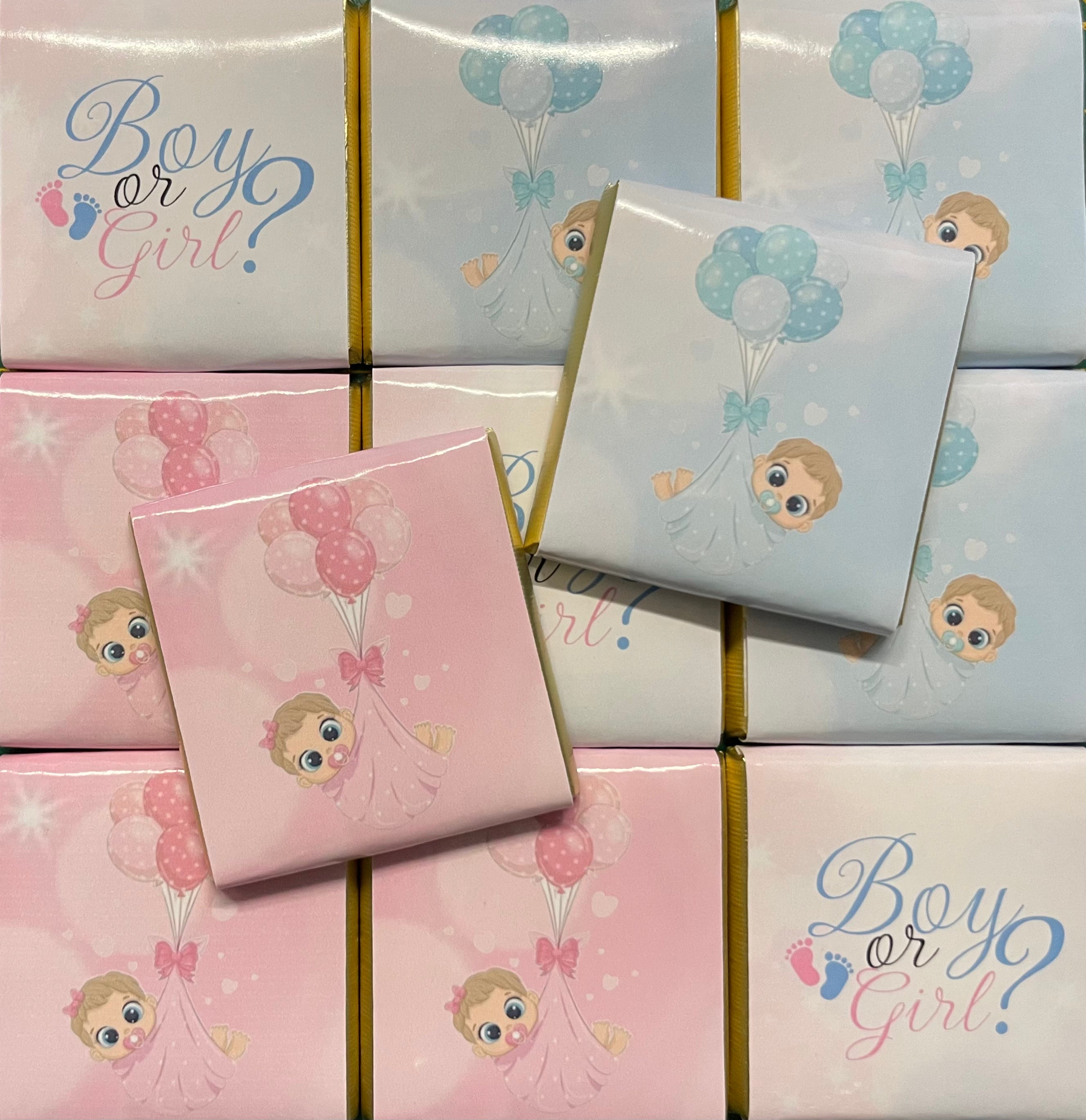 Schokobox Gender reveal Boy or Girl